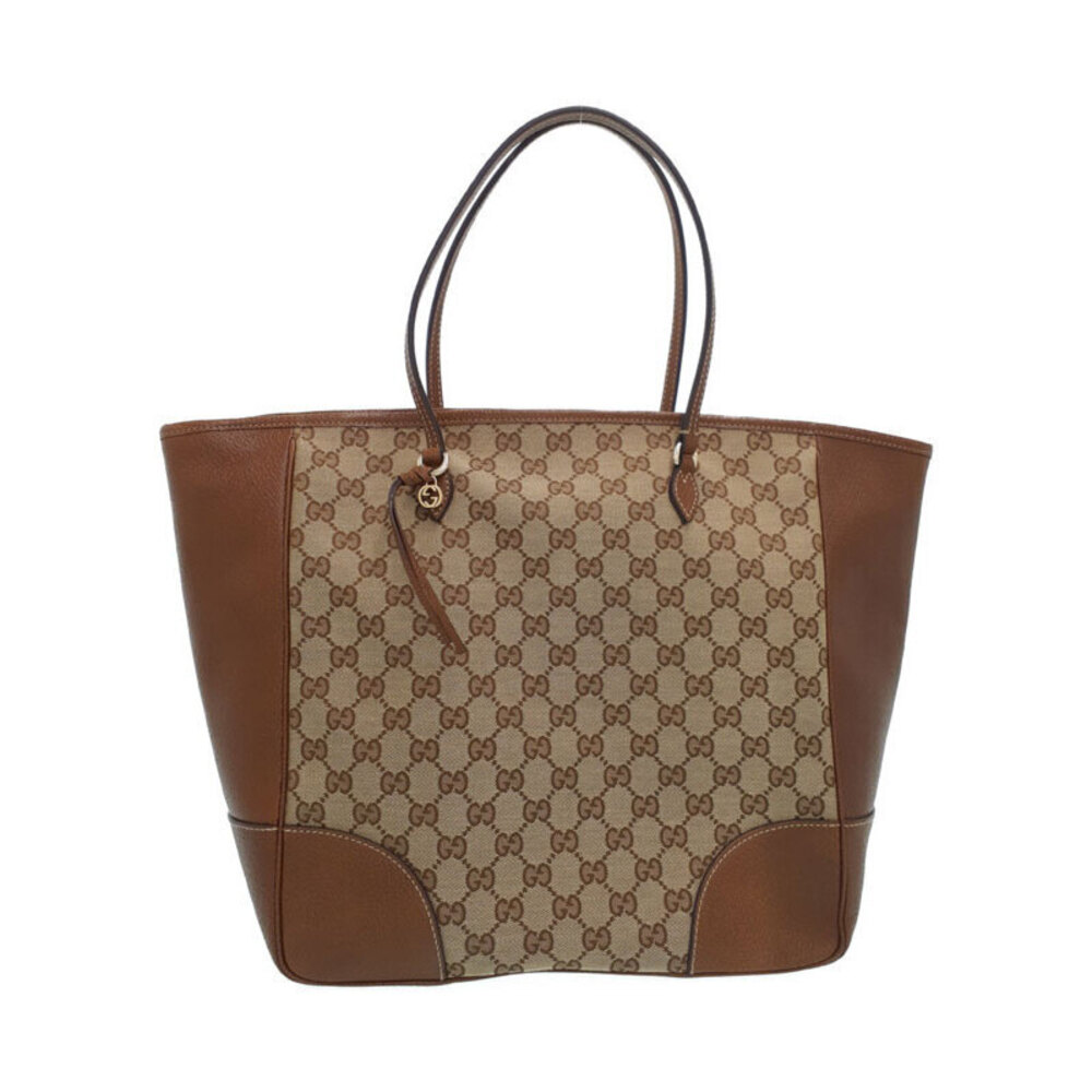 GUCCI Bree Tote Shoulder Bag Brown Pink